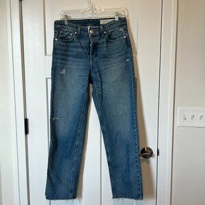 Rag & Bone Low-rise Baggy Boyfriend Jeans Size 26
